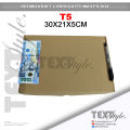 Textstyle T4 T5 T6 T-Mailer Box Corrugated Mailer Brown Kraft Box Packaging Shipping box Gift Box  - Set of 10. 