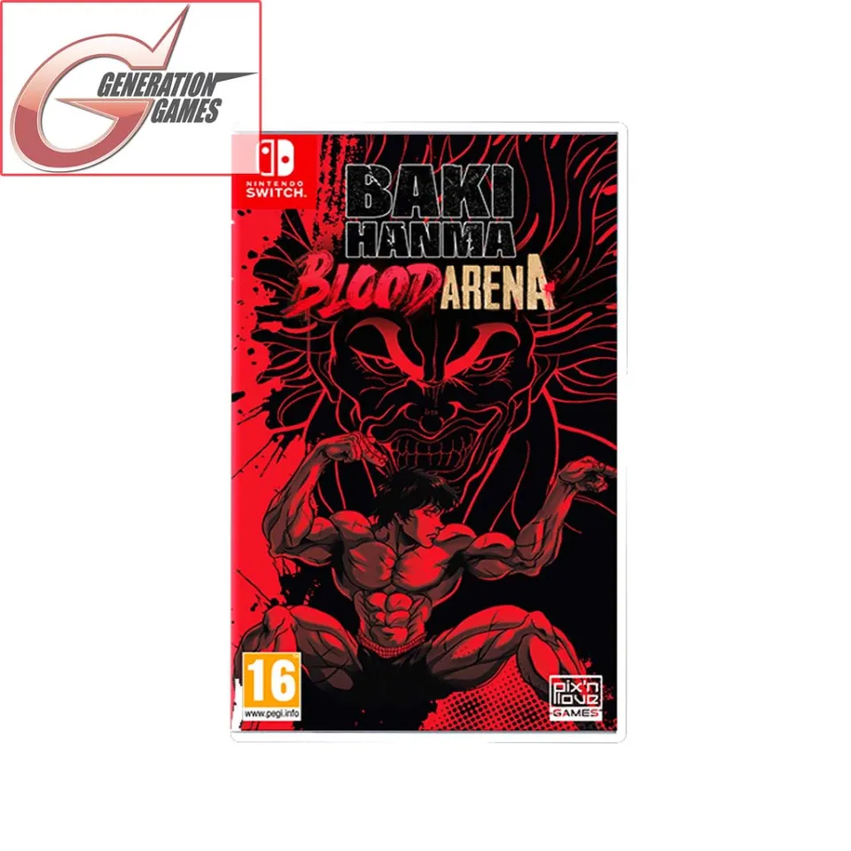範馬刃牙 Baki Hanma Blood Arena 欧州版 switch Nintendo Switch Baki Hanma: Blood Arena - First Edition (EU