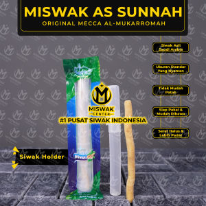 [MISWAK AS SUNNAH - DENGAN HOLDER] - SIWAK SUNNAH ROSUL - ORIGINAL SIWAK TARIM PAKISTAN