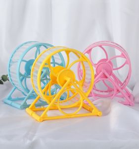 Wheel nhựa cho hamster - Vòng quay chạy Hamster có đế - Bánh xe chạy nhựa Hamster