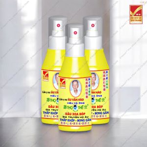 Set 03 chai Dầu nóng xoa bóp Thọ Thế (Since 1954) - Hiệu Cá Ông - Chính hãng