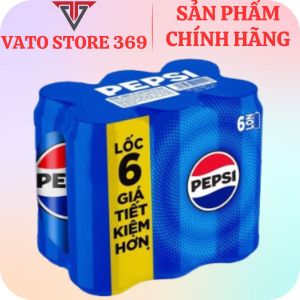 Nước ngọt có ga PEPSI nguyên bản lon 320ml