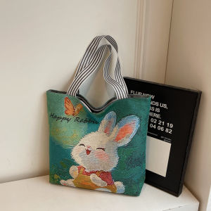 TÚI CANVAS HỌA TIẾT DỄ THƯƠNG – MUST HAVE CHO CÁC NÀNG LX411