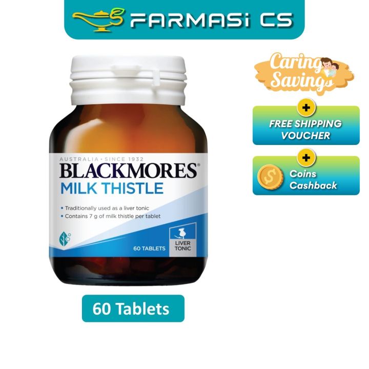 Blackmores Milk Thistle 60 tablets EXP:03/2027 [ Farmasi CS ]