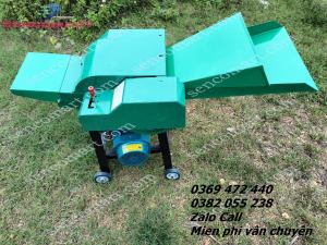 Máy băm cỏ lô cuốn động cơ 3kw