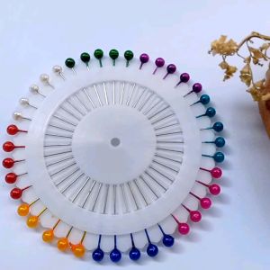 SC Jarum Pentul Glossy Stainless Bundar | Jarum Pentul Hijab Mengkilap | COD | Harga Per 1 Pcs | Jarum Pentul Warna Warni Untuk Hijab Bulat | Jarum Pentul Termurah