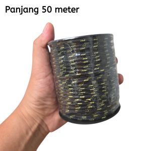 tali prusik 3mm rol tali flysheet tenda simpul pramuka tali gelang gunung