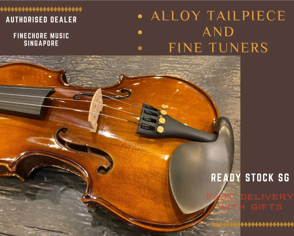 Ready Stock SG】Synwin Student Acoustic Handcrafted Violin