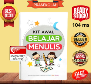 Buku Awal Belajar Menulis / Preschool Tracing Activity Book / Early Learning Activity For Kids 4 5 6 Years Old