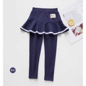 LEGGING ROK ANAK PEREMPUAN / LEGGING SPORTY TEBAL LIST PUTIH BAHAN PREMIUM