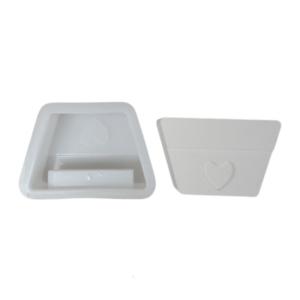 Silicone Mold for Crafting Unique Floral Decorations Flower and Flower Pot Base Sculpture Making Casting Mould
