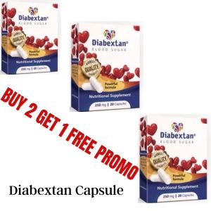 Original Diabextan 20 Capsules Diabetic Support (Buy 2 Get 1 Free Promo)