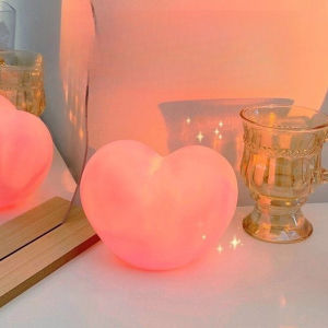 Love Night Light Atmosphere Light Girl Heart Bedside Bedroom Sleep Light Soft Light Nightlight Tabletop Decoration