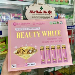 Nước uống sáng đẹp da Collagen Nano Beauty White hộp 15 gói