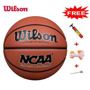 NBA Wilson basketball for ball Offical size 7 bola pang basketball Indoor outdoor Pu Leather Game Basketball for Mens