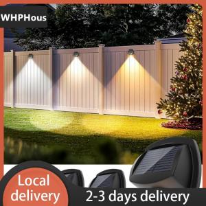 [COD] WHPHous Ship within 24 hours LED Solar Wall Light Outdoor Waterproof with Motion Detection for Garden Courtyard Path Garage Lighting