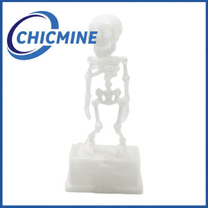 Chicmine Dancing Skeleton Aquarium Bubbler Air Driven Dynamic Skeleton Ornament Funny Air Bubbler with 1m Air Tube And Suction Cups for Betta Shrimp Tanks