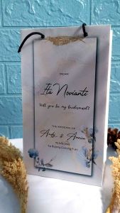 Paperbag Custom Souvenir Pernikahan untuk Bridesmaid