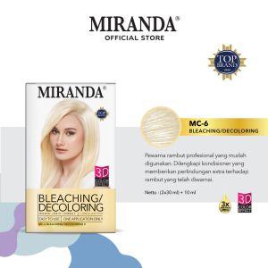 Miranda Hair Color Premium (Cat Rambut Permanen) MC6 Bleaching 60ml