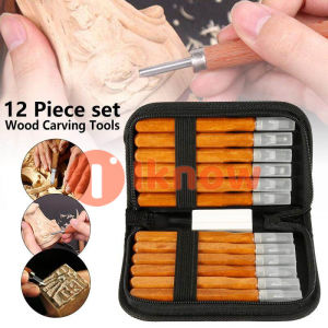 I know 12pcs Wood Carving Chisels For Basic Wood Cut DIY Tools and Detailed Woodworking Gouges Hand Tools GYH