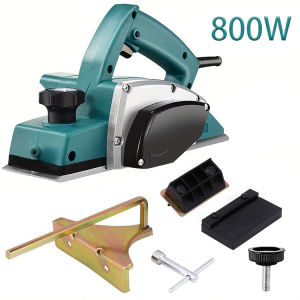 2200W Electric Planer Handheld Powerful Woodworking Tools Multifunctional Aluminum Body Wood Cutting Polish Machine