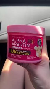 Kem Dưỡng Body Alpha Arbutin 50SPF UV Serum Protection 500g Thái Lan Dưỡng Da Sáng Mịn - Hinohouse