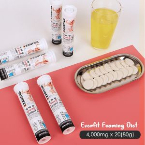 Ready-made inventory‍ [Natural Plus] Germany Zantiva Everfit Foaming Diet Garcinia Body Fat Reduction Health Functional Food 20 Tablets