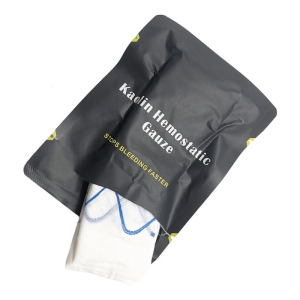 Compression Hemostatic Gauze Bandages Portables Tactically Medicals Bandages for Emergencies Bleeding Situations