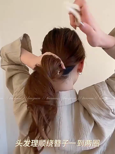 Elegant Acetate Hairpin Women Sophisticated Styles Hair Clip Durability Hairpin for Office and Evening Event