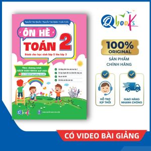 Sách - Ôn hè - Toán 2 ( Lớp 2 lên lớp 3) - Chương trình mới (Qbooks)
