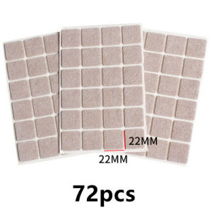 Thickness 3mm  Self Adhesive Felt Chair Leg Pads Floor Scratch Protector Mat Furniture Legs Covers Bottom Mute Non-slip Mat