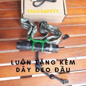 Đèn pin S11 type C đa năng đeo đầu và cầm tay mini siêu sáng chống nước tốt