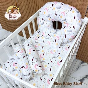 7 in 1 Regular Cribset with Nursing pillow for baby | COMBO SET | NURSING PILLOW |