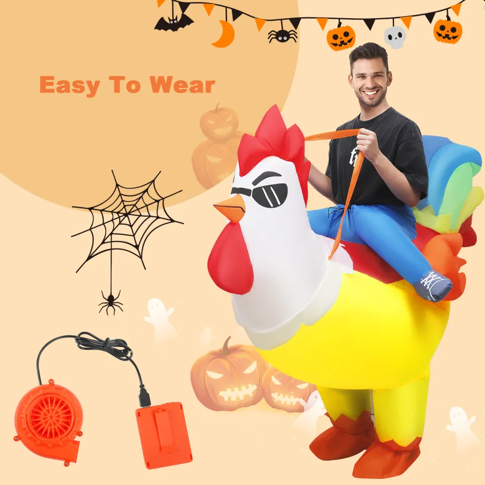 How to Make a Chicken Costume for Kids