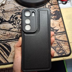 Case Vivo Y400 / iQOO Z10 Lite Soft Case Leather Pro Casing TPU Lembut Tekstur Kulit Anti Benturan Fids Store