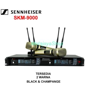 Mic Sennheiser SKM-9000 4 Antena Mic Sennheiser skm9000 Wireless + Hardcase besi