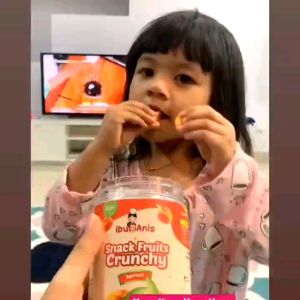 Kids & Baby Snacks Ibu Anis Fruits Crunchy for Baby 6 Months No Sugar Peeservatives