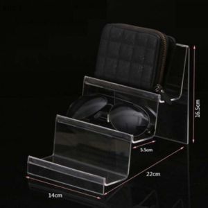 CHTM32 Acrylic Cellphone Wallet Display Shelf Multilayers Transparent Glasses Rack Durable Thickened Jewelry Display Stand