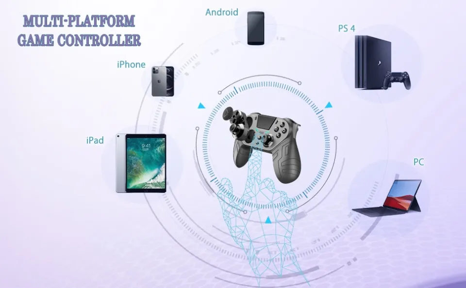 Wireless Game Controller For PS4 Elite/Slim/Pro Dualshock With