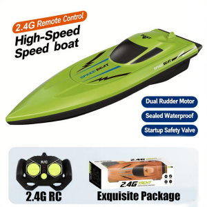 2.4G Remote Control perahu air Kapal RC Speedboat Kapal Remot Kontrol RC racing boat