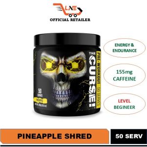 JNX Sports - The Curse 30 Servings / 50 Servings Pre-workout High Energy Focus & IntensityMild and effective
