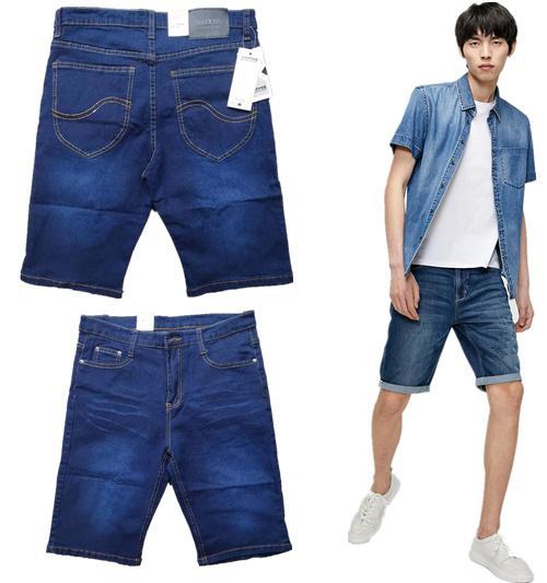 Short jeans hot sale outfit men