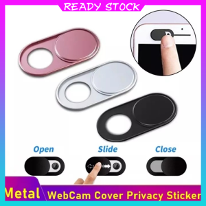 Metal Webcam Slide Ultra-Thin Camera Cover compatible with MacBook Pro IMac Laptop IPad IPhone Smartphone Visual Privacy Guard