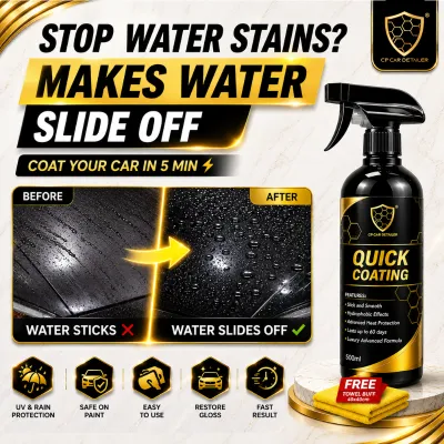 【CP CAR Detailer】Quick Coating 500ml Spray Coating Car Nano Coating Car Coating Ceramic Coating 快速镀膜剂