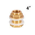 Water Tank Connector Fittings Solid Brass Water Tank Adapter 1/2”DN15. 