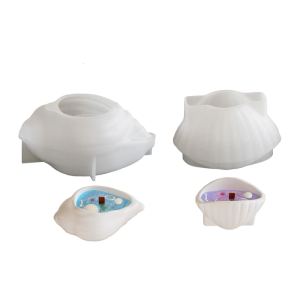 Practical Sea Snail Mould Silicone Tray for Epoxy Resin Castes Plate Holder and Craft Art Supplies