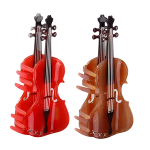 1PC Stylish Music Styles Hair Accessory Practical Acetate Hairpin Fashion Barrettes For Casual Or Artistic Occasion