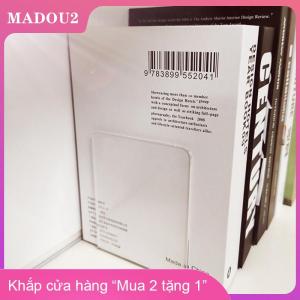 [COD] MADOU2 Acrylic bookends đứng kệ sách Máy tính để bàn trang trí lưu trữ giá