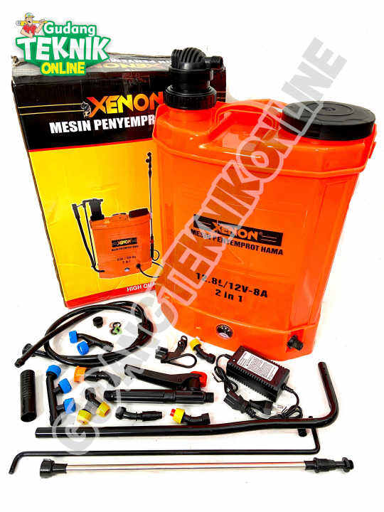 Sprayer Hama 12.8L 2in1 XENON Elektrik Manual / Alat Semprot Semprotan ...