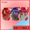 【BUY 1 TAKE 1】COCO KING Nata De Coco Drink 450g | Fruity Flavors | Lychee/Strawberry/Grapes. 